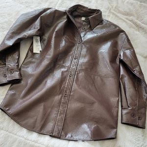Babaton Pelli Jacket in Coffee Bean